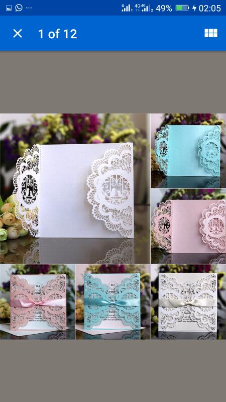 Wedding invitations
