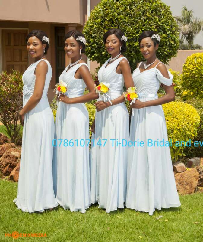 Long Bridesmaid Dresses