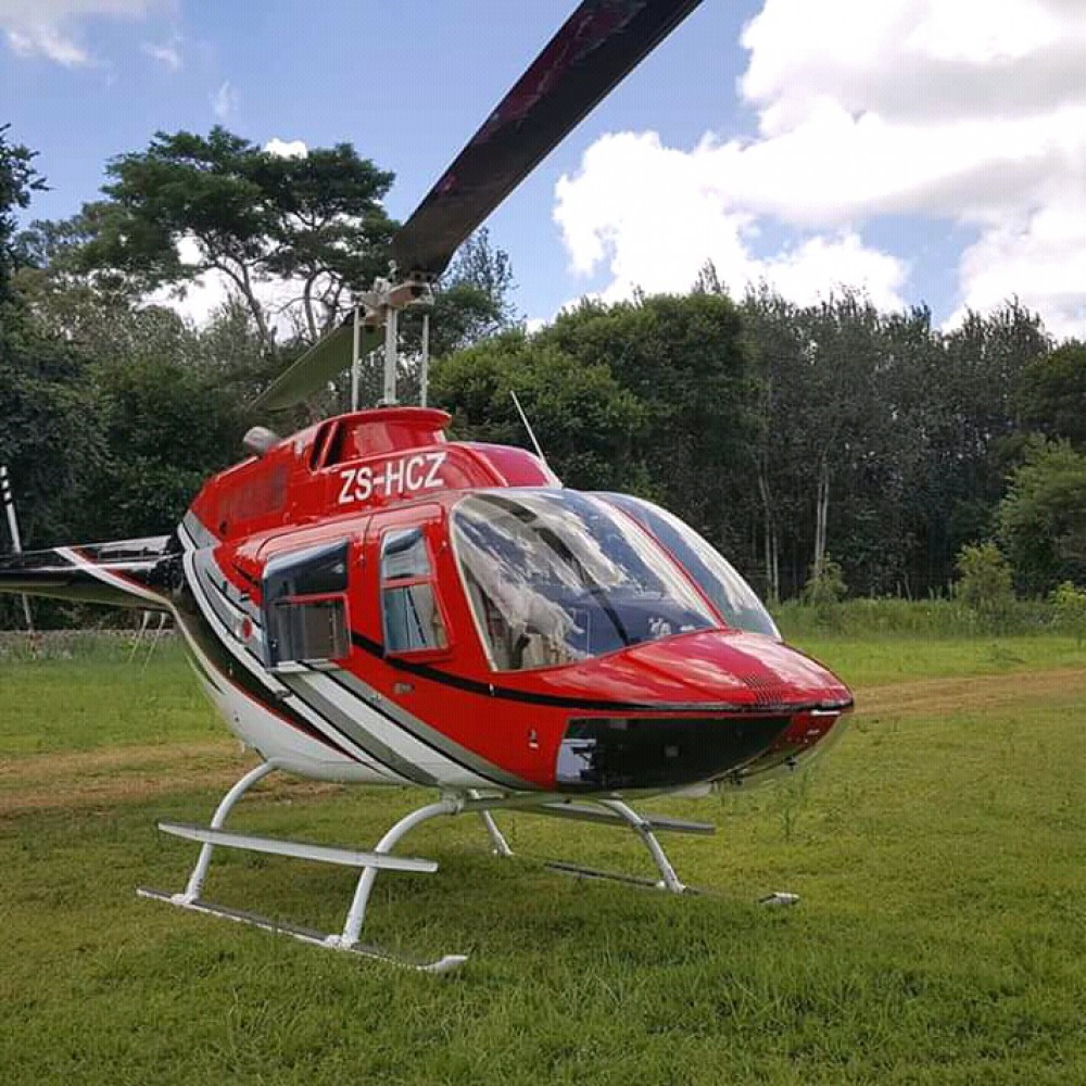 A helicopter for your wedding