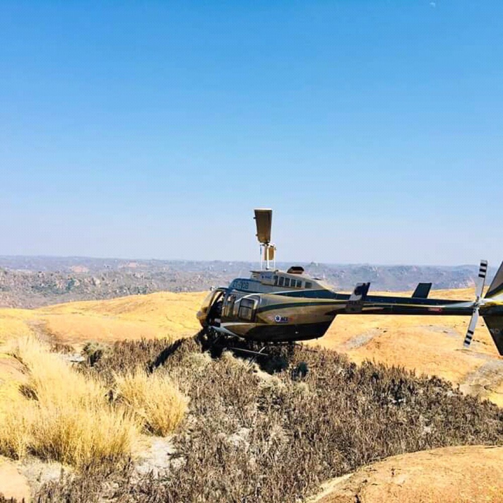 A helicopter for your wedding