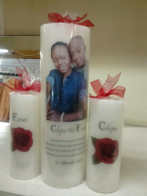 Personalized Candles