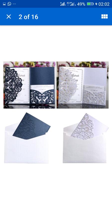 Wedding invitations